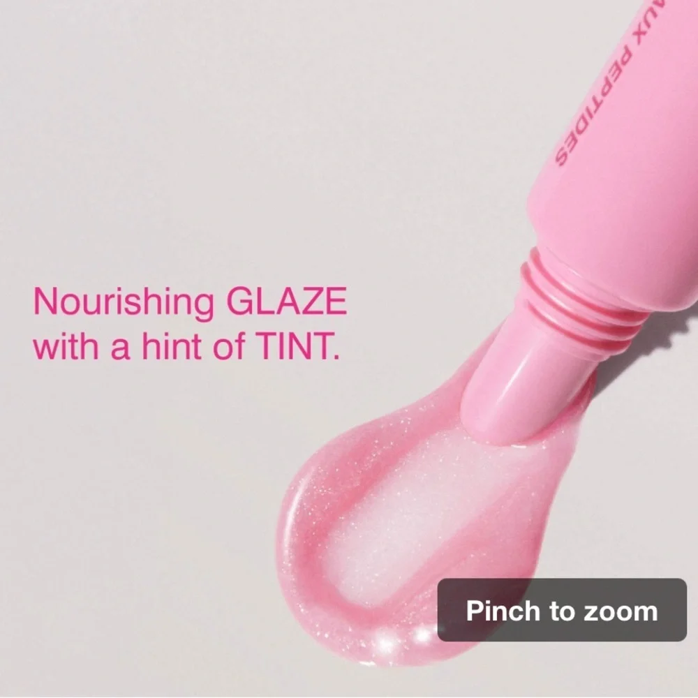 Magenta & Pink phone case with your choice of Lip Gloss
